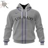 MLB Colorado Rockies Personalized 2024 Road Kits Hoodie