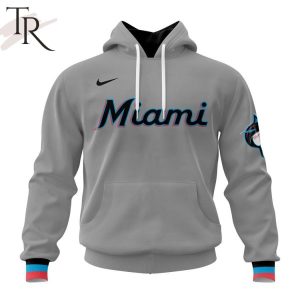 MLB Miami Marlins Personalized 2024 Road Kits Hoodie