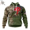 MLB Philadelphia Phillies Special Camo Design For Veterans Day Hoodie