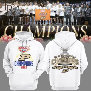 Maui Invitational Champions Purdue Boilermakers 2023 Hoodie