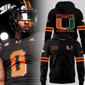 Miami Hurricanes New Version Black Hoodie