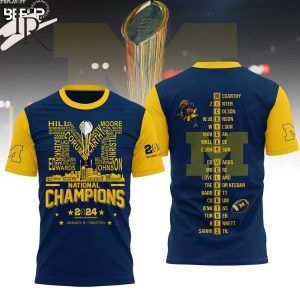 Michigan Wolverines 23-24 National Champions Hoodie