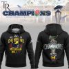 Michigan Wolverines College Football Playoff 2024 Rose Bowl Champions Hoodie