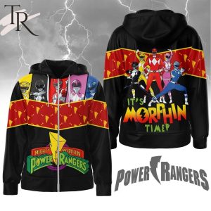 Mighty Morphin Power Rangers It’s Morphin Time Hoodie