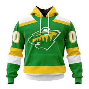 Minnesota Wild Reverse Retro Kits 2022 Personalized Hoodie