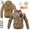 NBA Toronto Raptors Marine Corps Special Designs Hoodie