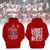 NC State Men’s Basketball 2024 Final Four Light Every Thing Red Hoodie – Red