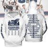 NCAA Uconn Huskies Big East Men’s Basketball Tournament Champions Hoodie – White