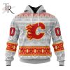 NEW] Customized NHL Calgary Flames Special Native Design Hoodie