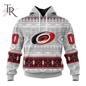 NEW] Customized NHL Carolina Hurricanes Special Native Design Hoodie