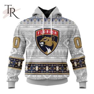 NEW] Customized NHL Florida Panthers Special Native Design Hoodie