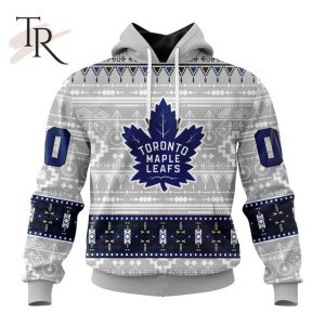 NEW] Customized NHL Toronto Maple Leafs Special Native Design Hoodie