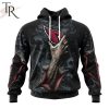 NEW] NFL Arizona Cardinals Special Horror Skull Art Design Hoodie