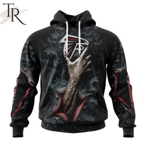 NEW] NFL Atlanta Falcons Special Horror Skull Art Design Hoodie