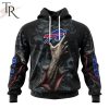 NEW] NFL Buffalo Bills Special Horror Skull Art Design Hoodie