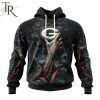 NEW] NFL Green Bay Packers Special Horror Skull Art Design Hoodie