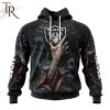 NEW] NFL Las Vegas Raiders Special Horror Skull Art Design Hoodie