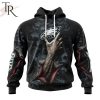 NEW] NFL Philadelphia Eagles Special Horror Skull Art Design Hoodie