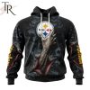 NEW] NFL Pittsburgh Steelers Special Horror Skull Art Design Hoodie