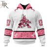 NEW] Personalized NHL Arizona Coyotes In Classic Style With Paisley! IN OCTOBER WE WEAR PINK BREAST CANCER Hoodie