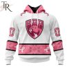 NEW] Personalized NHL Florida Panthers In Classic Style With Paisley! IN OCTOBER WE WEAR PINK BREAST CANCER Hoodie