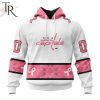 NEW] Personalized NHL Washington Capitals In Classic Style With Paisley! IN OCTOBER WE WEAR PINK BREAST CANCER Hoodie