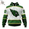 NFL Arizona Cardinals Special Design For St. Patrick Day Hoodie