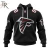 NFL Atlanta Falcons 2024 Personalized Name And Number Hoodie