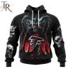 NFL Atlanta Falcons Special Skull Art Design Hoodie