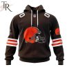 NFL Cleveland Browns 2024 Personalized Name And Number Hoodie