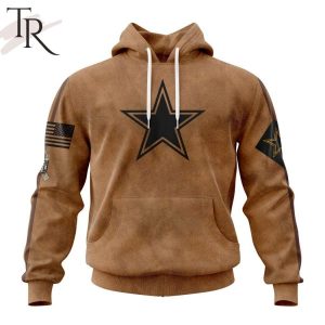 NFL Dallas Cowboys Special Salute To Service For Veterans Day Full Printed Hoodie