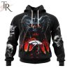 NFL Denver Broncos Special Skull Art Design Hoodie