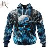 NFL Detroit Lions Special Expendables Skull Design Hoodie