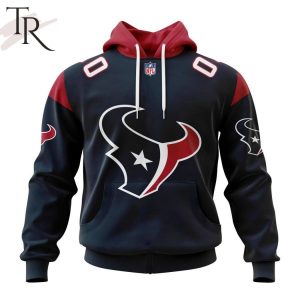 NFL Houston Texans 2024 Personalized Name And Number Hoodie