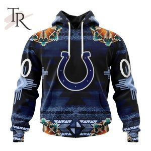 NFL Indianapolis Colts Special Native Costume Design Hoodie