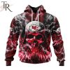 NFL Kansas City Chiefs Special Expendables Skull Design Hoodie