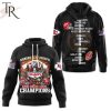 NFL Kansas City Chiefs Super Bowl LVIII Champions Black Hoodie