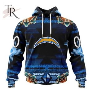 NFL Los Angeles Chargers Special Native Costume Design Hoodie