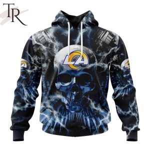 NFL Los Angeles Rams Special Expendables Skull Design Hoodie