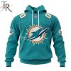 NFL Miami Dolphins 2024 Personalized Name And Number Hoodie