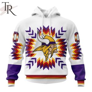 NFL Minnesota Vikings Special Design With Native Pattern Hoodie