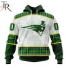 NFL New England Patriots Special Design For St. Patrick Day Hoodie