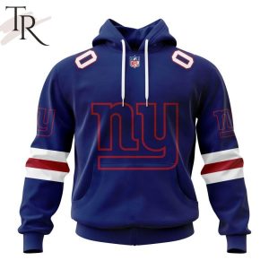 NFL New York Giants 2024 Personalized Name And Number Hoodie