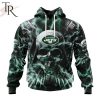 NFL New York Jets Special Expendables Skull Design Hoodie