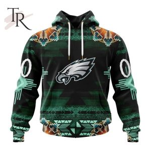 NFL Philadelphia Eagles Special Native Costume Design Hoodie