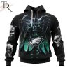 NFL Philadelphia Eagles Special Skull Art Design Hoodie