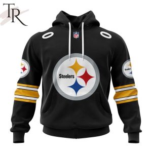 NFL Pittsburgh Steelers 2024 Personalized Name And Number Hoodie