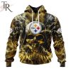 NFL Pittsburgh Steelers Special Expendables Skull Design Hoodie