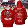 NFL San Francisco 49ers NFC Champions 2023 Hoodie – Red