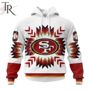 NFL San Francisco 49ers Special Design With Native Pattern Hoodie